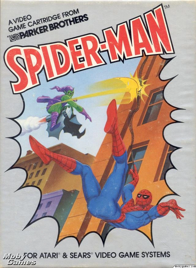 Sejarah Game Spider-Man 2600 Cover