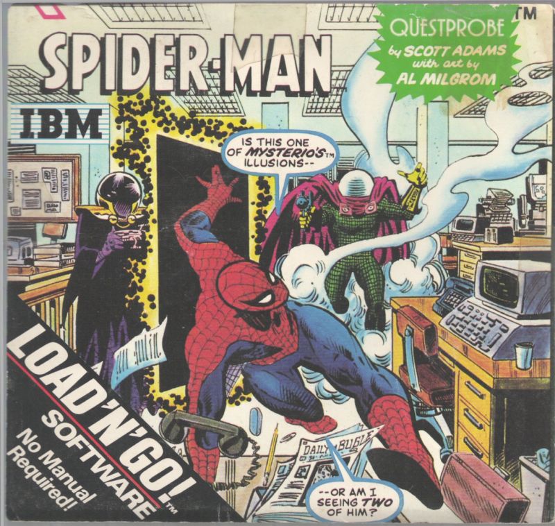 Sejarah Game Spider-Man Questprobe Cover