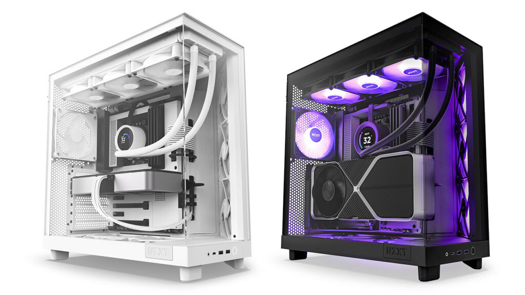 Casing PC gaming NZXT H6 Flow