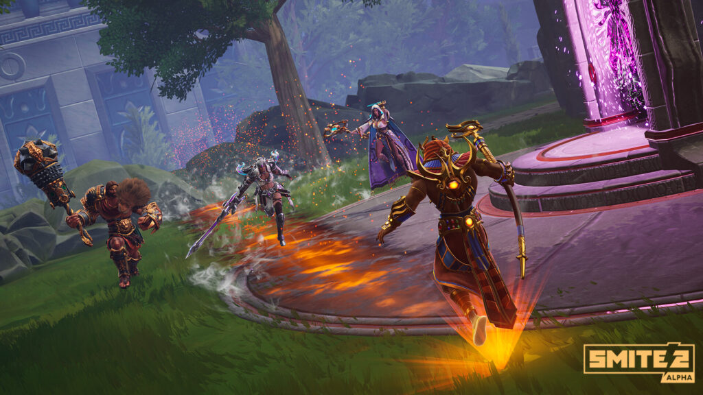 Game MOBA PC Terbaik Smite 2 Gameplay