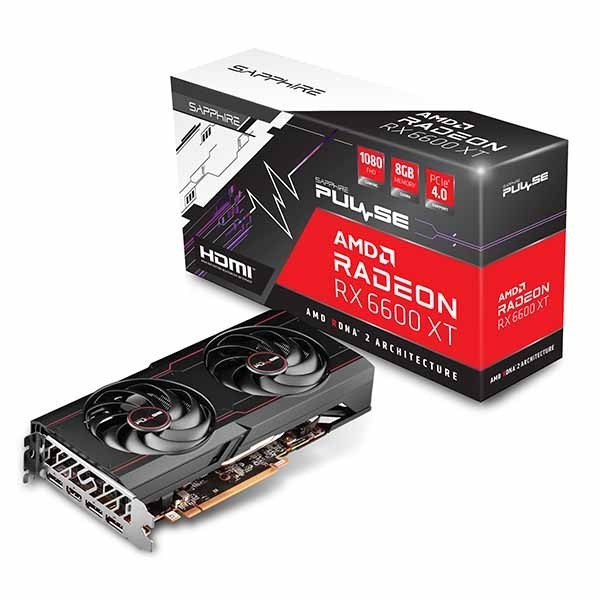 VGA Murah Sapphire Pulse AMD Radeon RX 6600 XT 8GB GDDR6