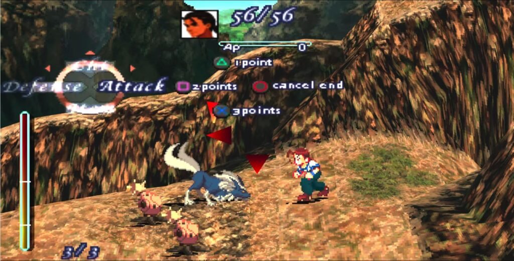 Xenogears Battle System