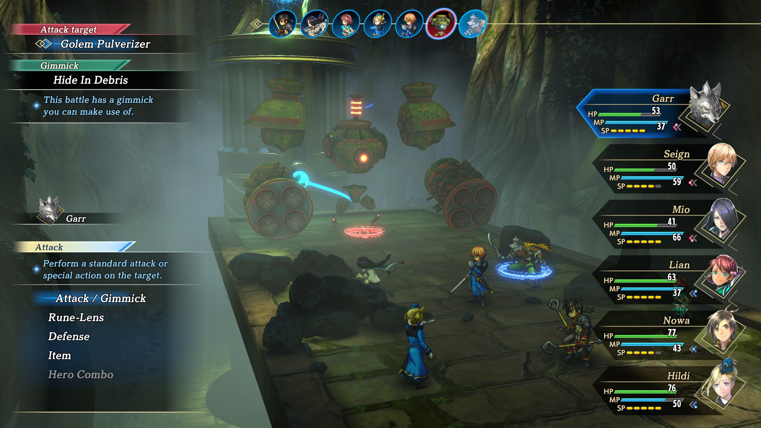 Eiyuden Chronicle Hundred Heroes Review Gimmick