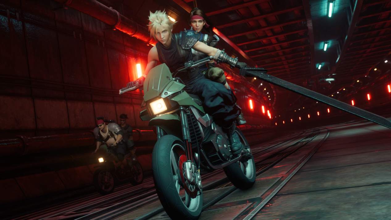 Final Fantasy VII Remake Intergrade Bike
