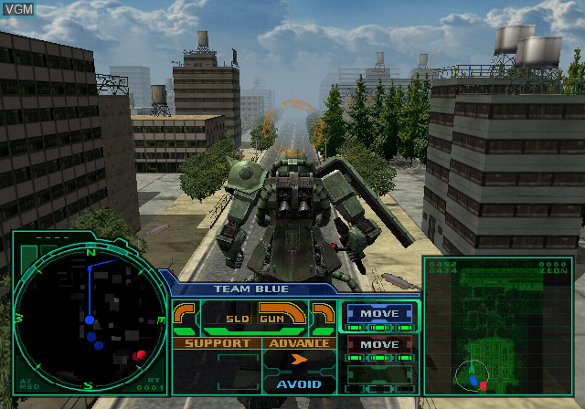 Game Gundam Mobile Suit Gundam: Zeonic Front