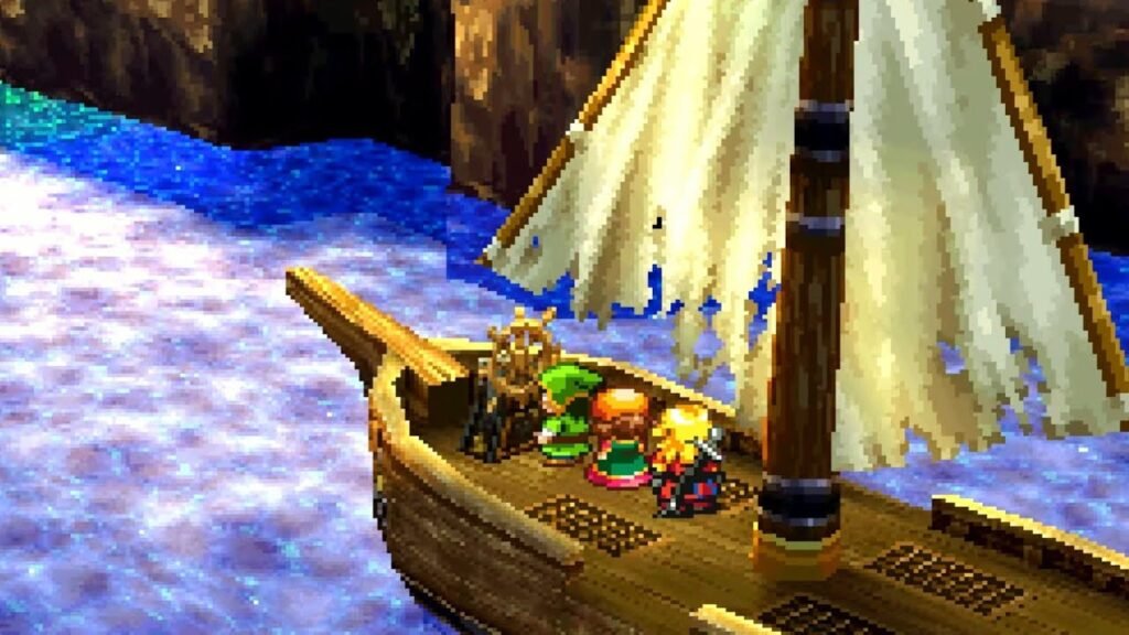 Game RPG PS1 Dragon Quest VII Gameplay