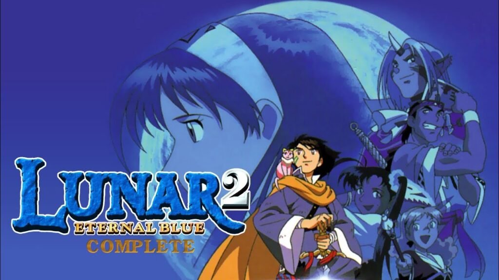 Game RPG PS1 Lunar 2 Eternal Blue Complete