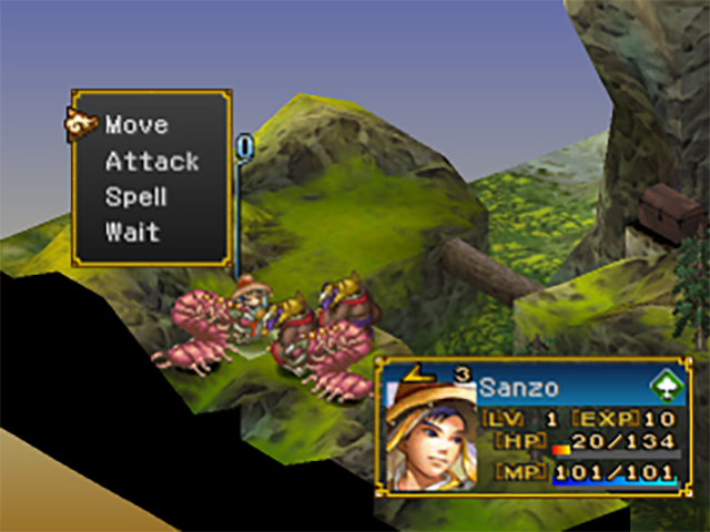 Game RPG PS1 Saiyuki Journey West Gameplay