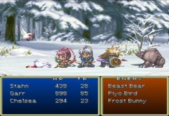 Game RPG PS1 Tales of Destiny Gameplay