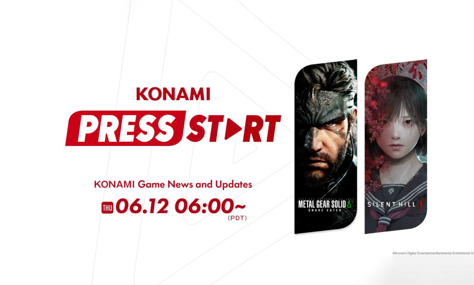 Konami Gelar Press Start Showcase, Sorot Metal Gear Solid Delta dan Silent Hill F Pekan Ini Konami Press Start Showcase 2025