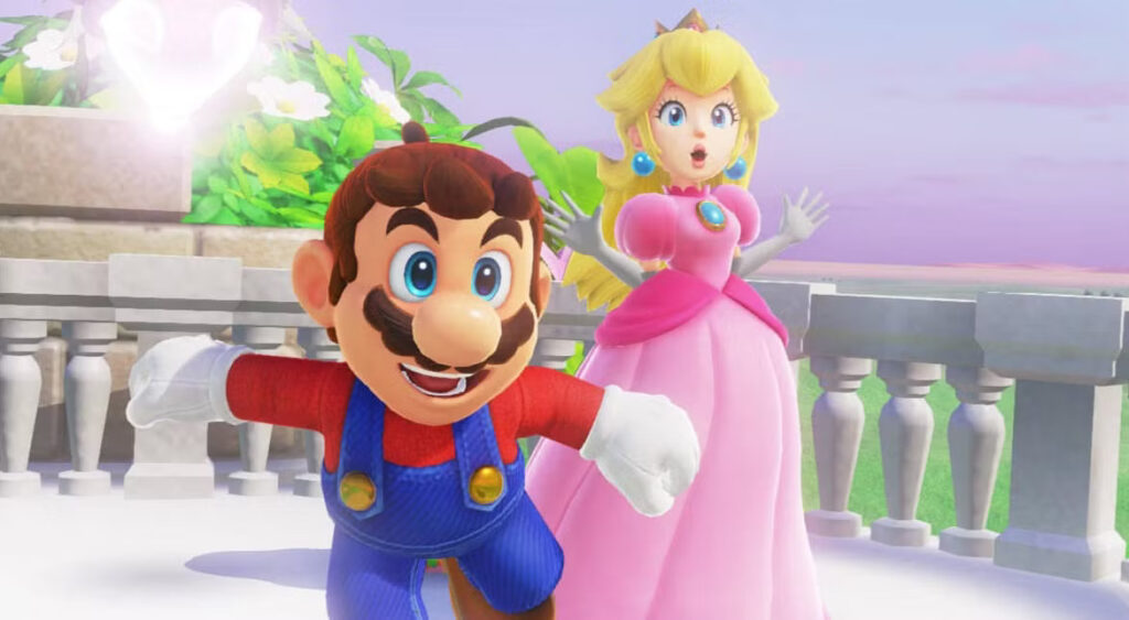 Mario dan Peach Hanya Teman Baik