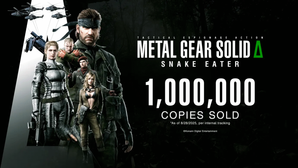Metal Gear Solid Delta: Snake Eater Catat Satu Juta Penjualan di Hari Pertama Metal Gear Solid Delta 1 Juta Pemain