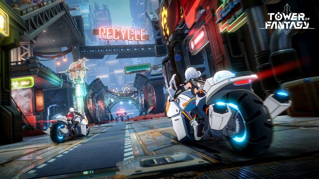 Game Open World Android Tower of Fantasy Gameplay