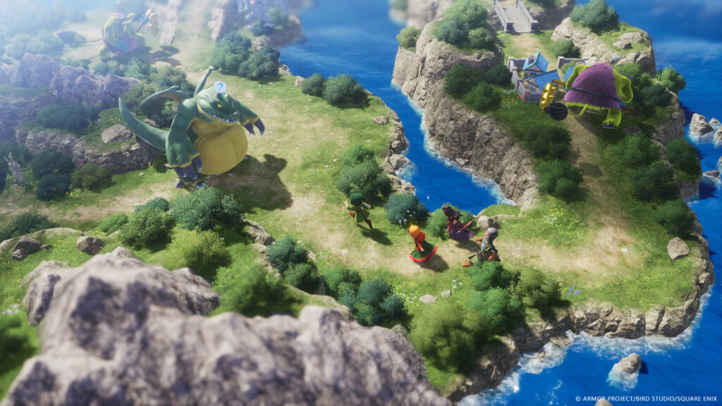 Dragon Quest VII Reimagined World Map