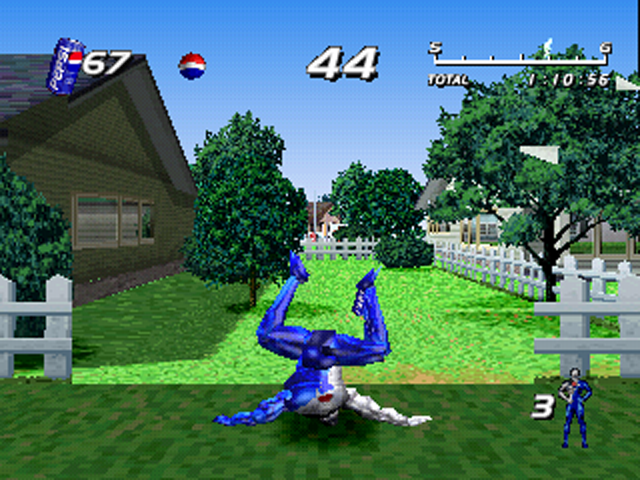 Pepsiman Screenshot