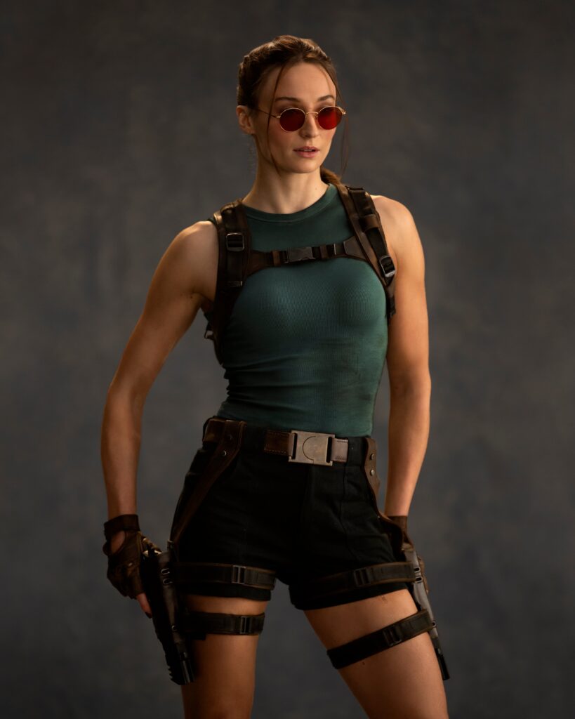 Sophie Turner Lara Croft Tomb Raider Amazon