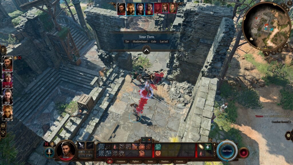 Baldur's Gate 3 Combat System