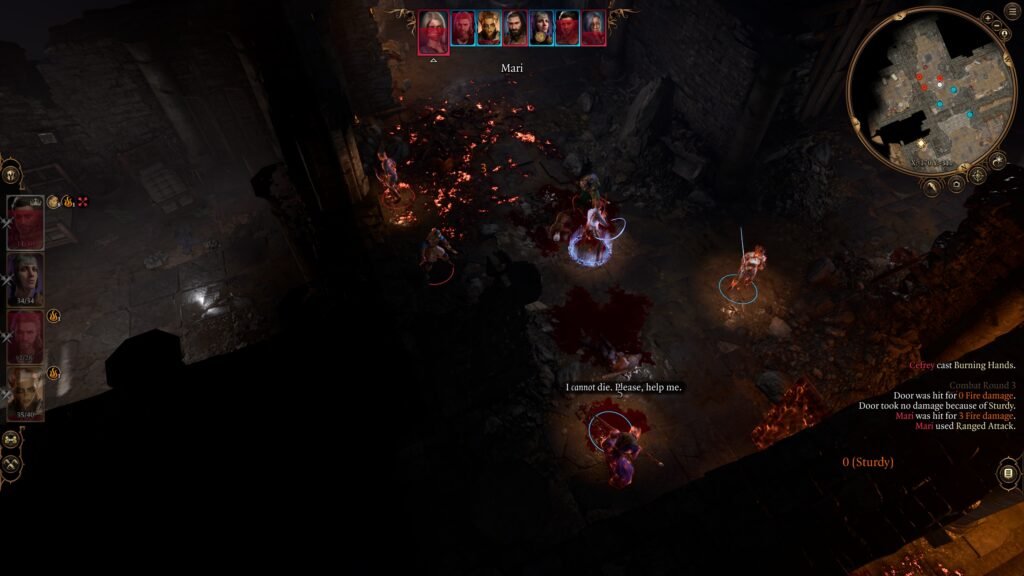 Baldur's Gate 3 Battle