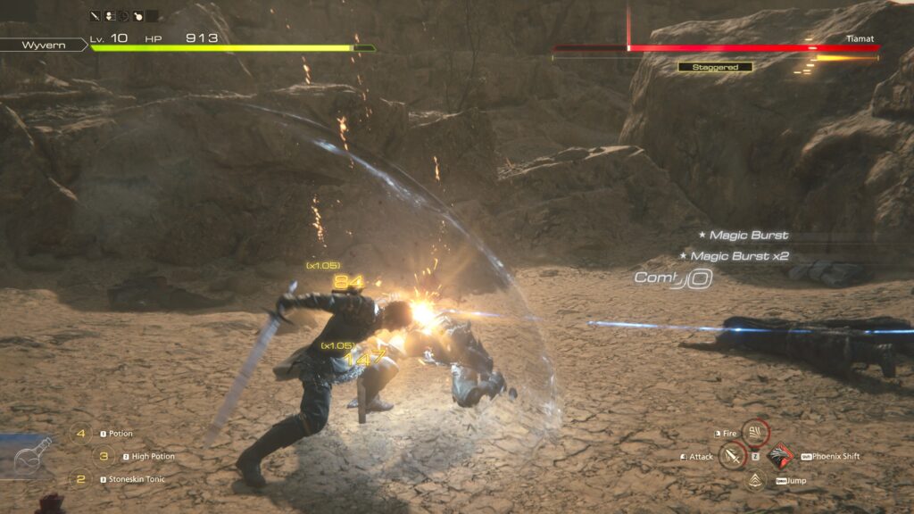 Final Fantasy XVI Review Screenshot Clive Battle