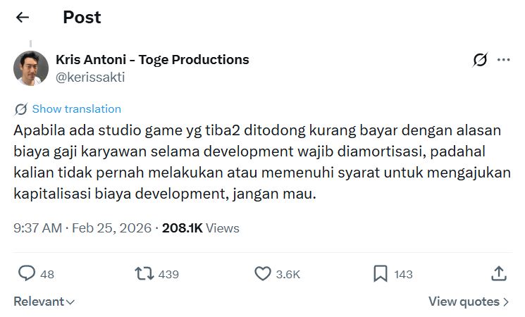 Kris Antoni Toge Productions Pajak Cuitan 2