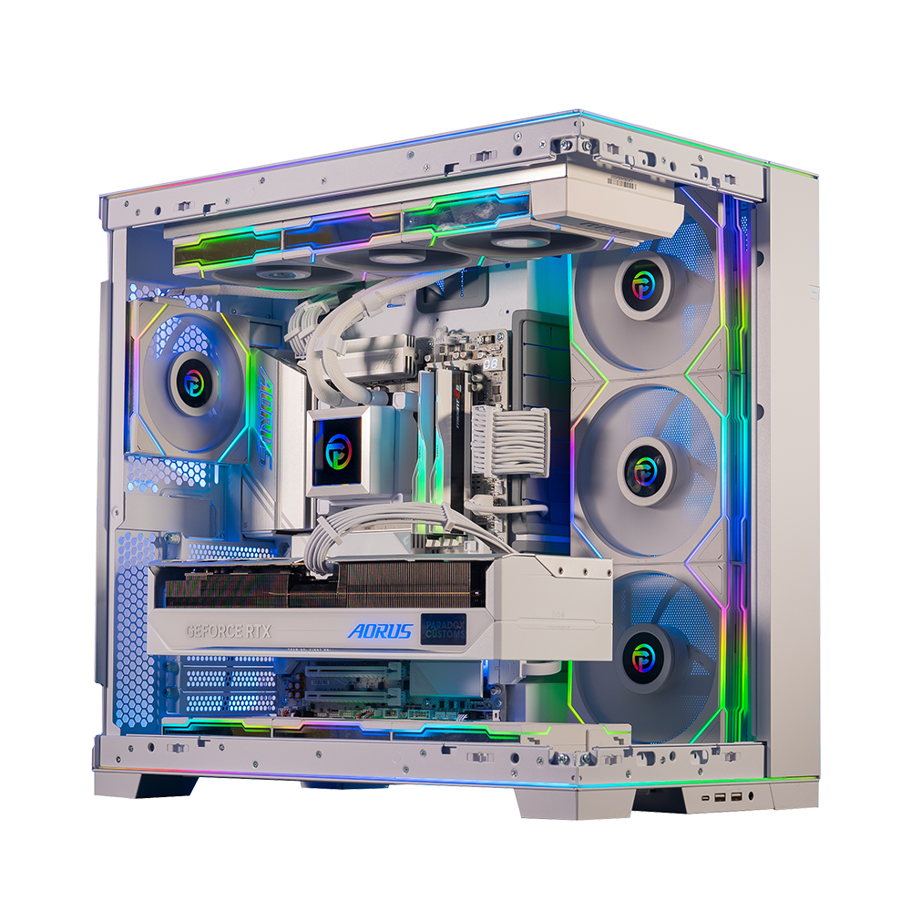 Casing PC Gaming Lian Li O11 Dynamic EVO RGB (White)