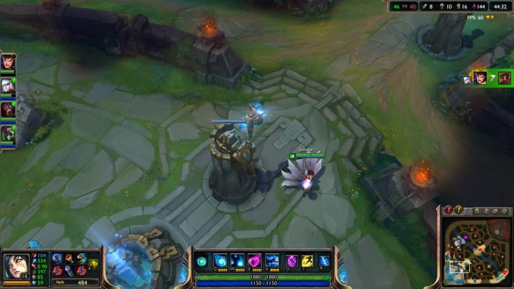 Game MOBA PC League of Legends Gameplay