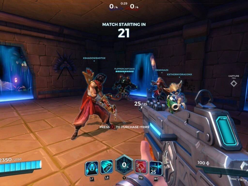 Game MOBA PC Paladins Gameplay