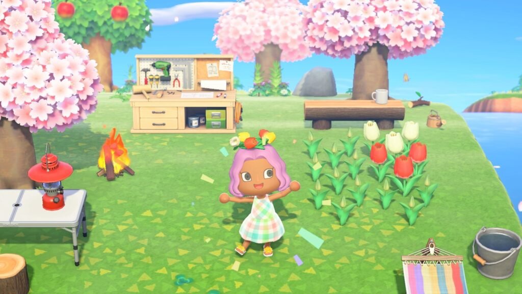 Game Nintendo Switch Animal Crossing New Horizons Gameplay