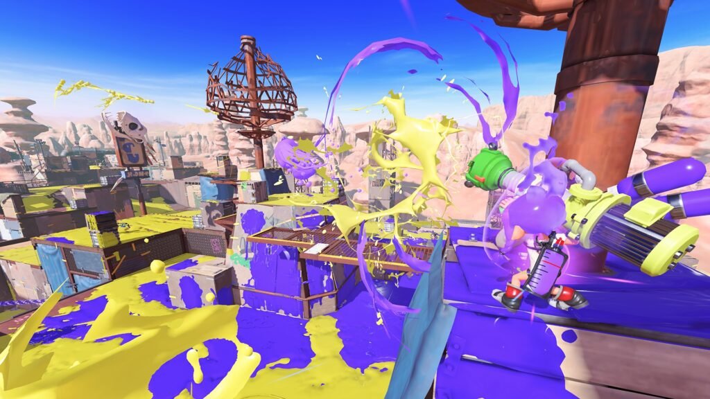 Game Nintendo Switch Splatoon 3 Gameplay