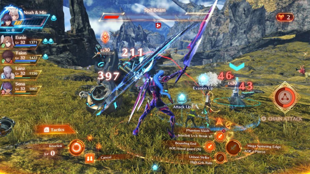 Game Nintendo Xenoblade Chronicles 3 Gameplay