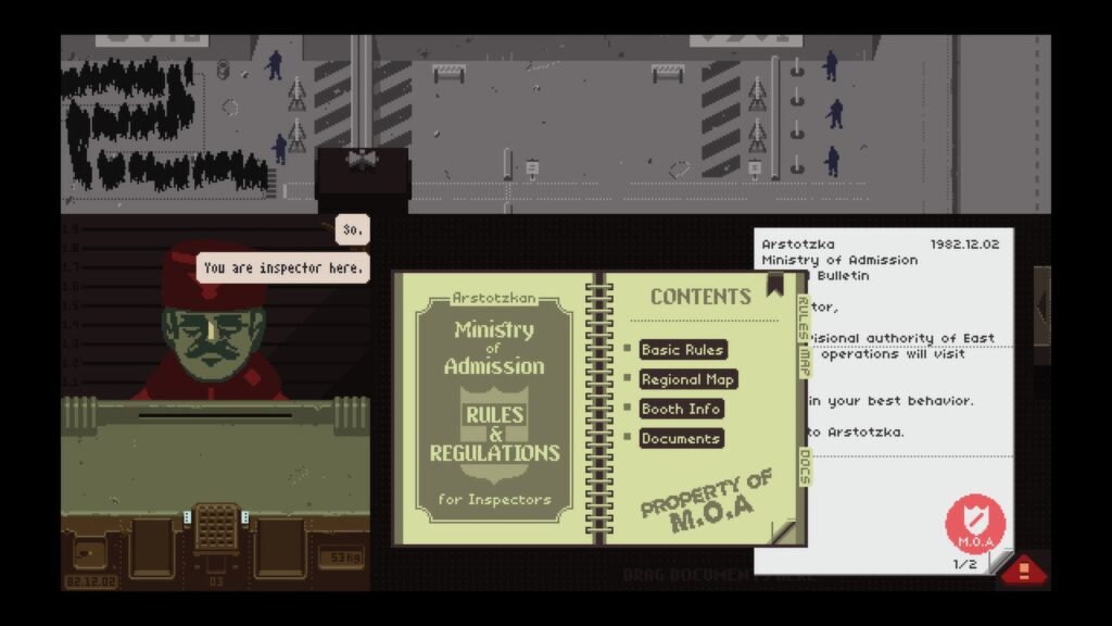 Game PC Ringan Papers, Please