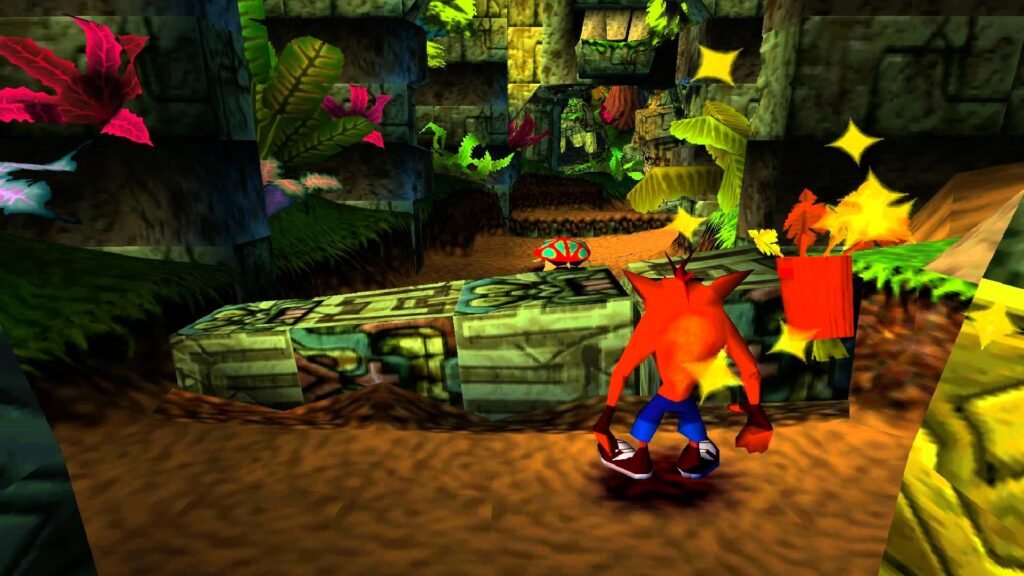 Game PS1 Terbaik Crash Bandicoot Gameplay