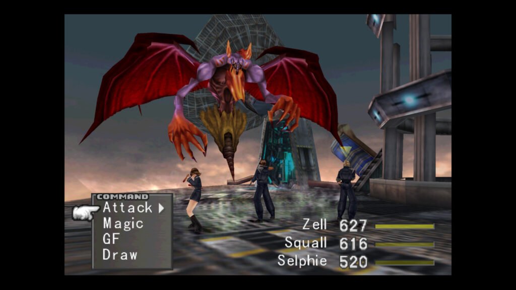 Game PS1 Terbaik Final Fantasy VIII Gameplay
