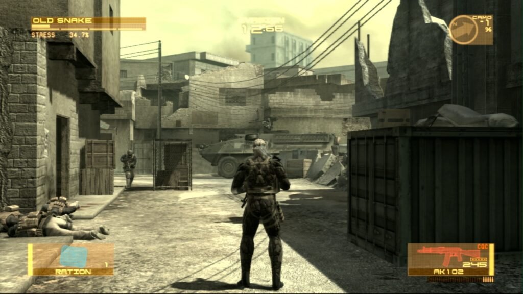 Game PS3 Terbaik Metal Gear Solid 4 Guns of the Patriots Gameplay
