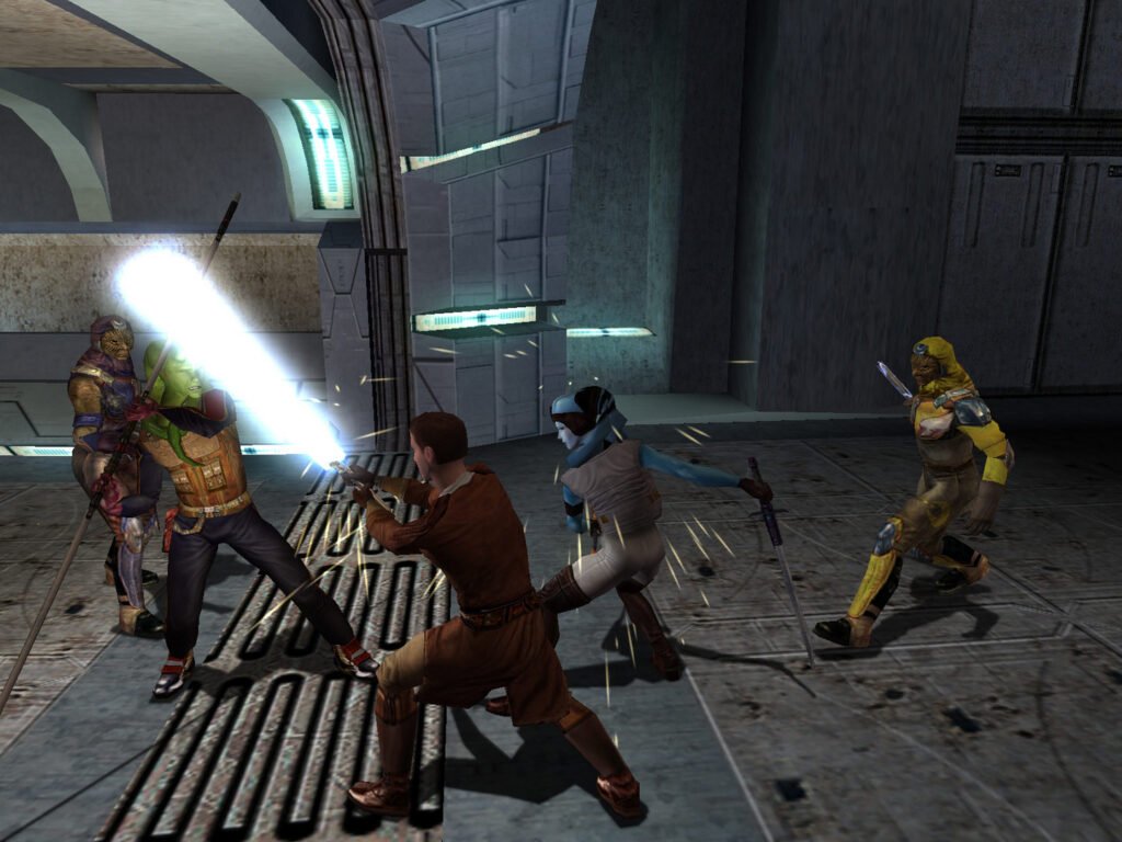 Game RPG PC Star Wars Knights of the Old Republic Gameplay