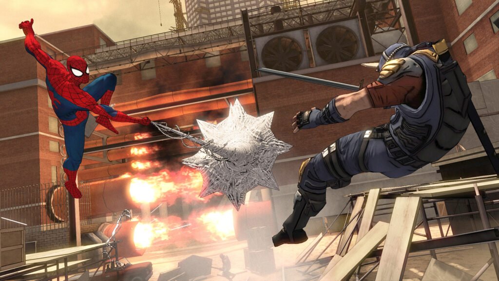 Game Spider-Man Shattered Dimensions Gameplay