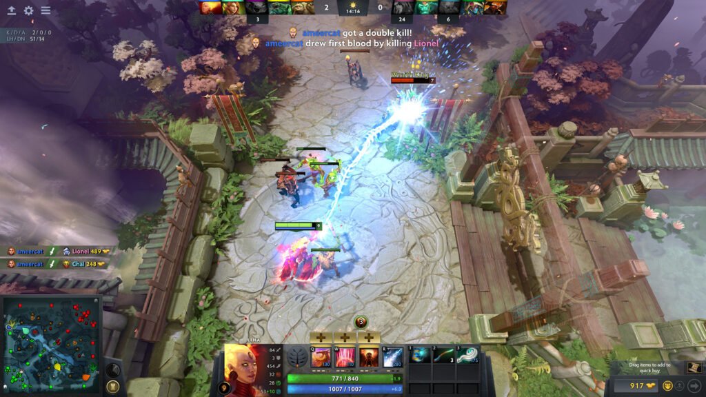 Game Steam Gratis DOTA 2 Gameplay