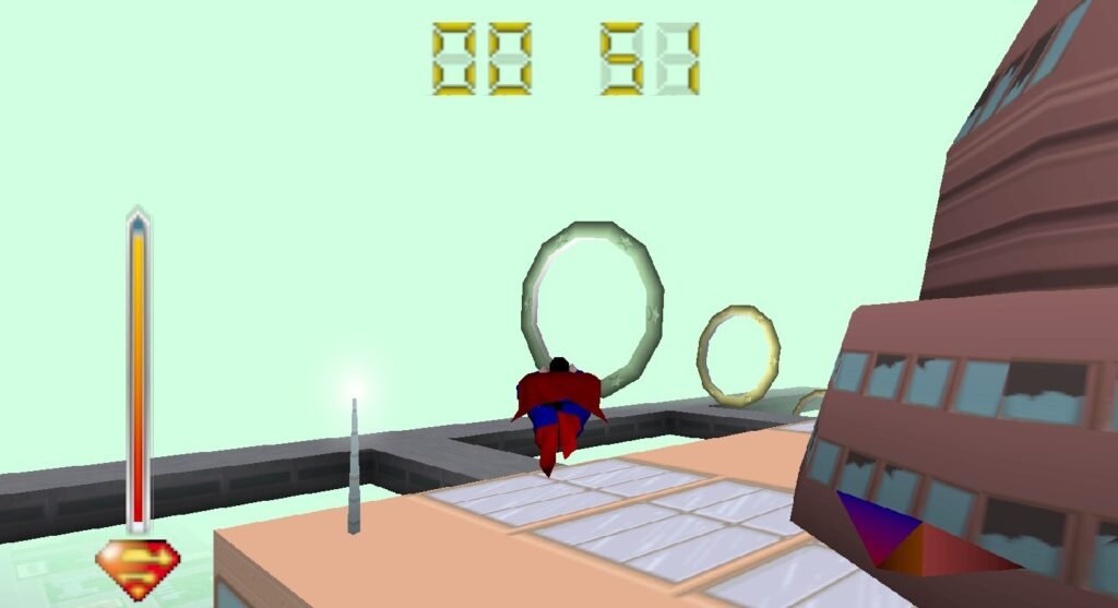 Game Terburuk di Dunia Superman 64 Screenshot