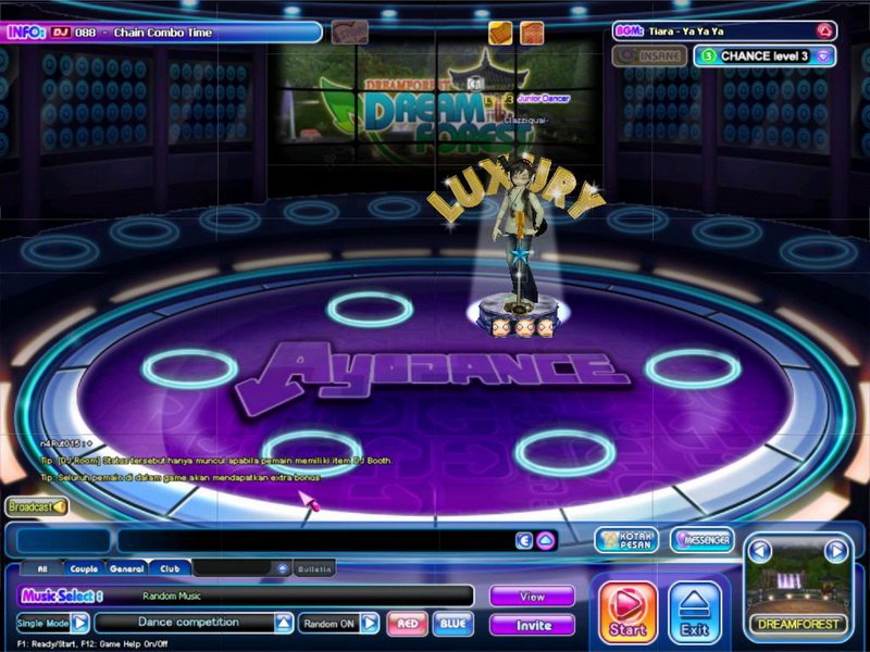 Game Warnet Audition AyoDance Gameplay