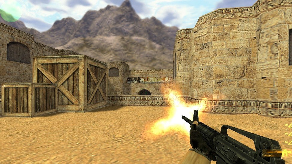 Game Warnet Counter-Strike 1.6 Gameplay