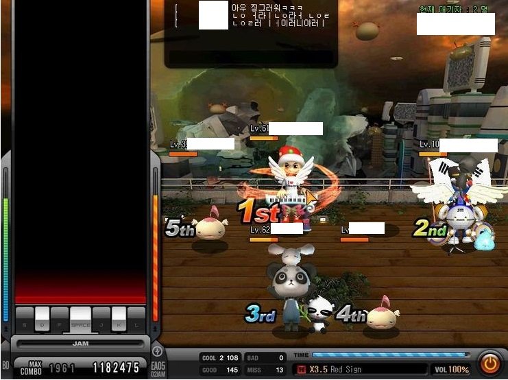 Game Warnet O2Jam Gameplay