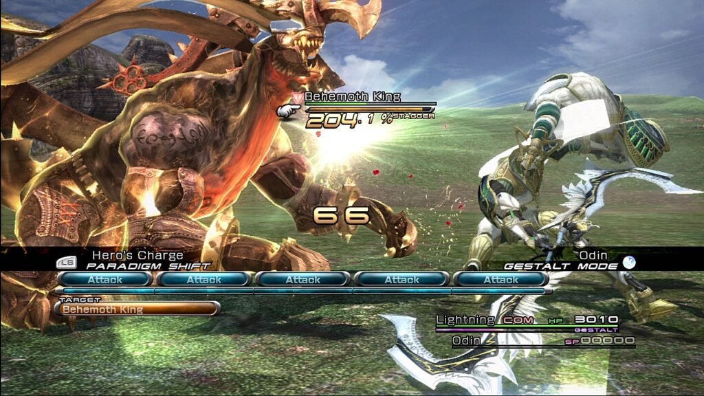 Game Xbox 360 Final Fantasy XIII Gameplay