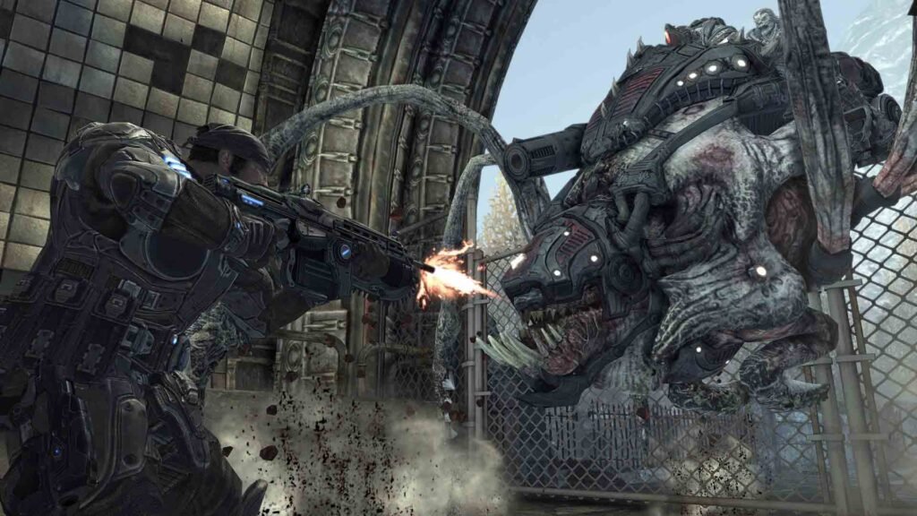 Game Xbox 360 Gears of War 2 Gameplay