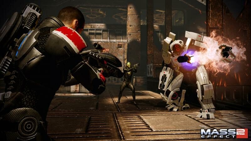 Game Xbox 360 Mass Effect 2 Gameplay