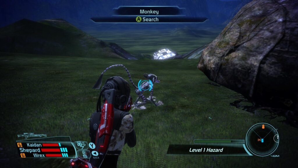 Game Xbox 360 Mass Effect Gameplay