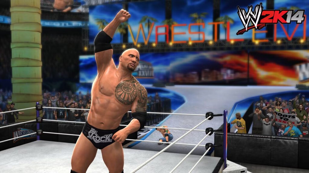 Game Xbox 360 WWE 2K14 Gameplay