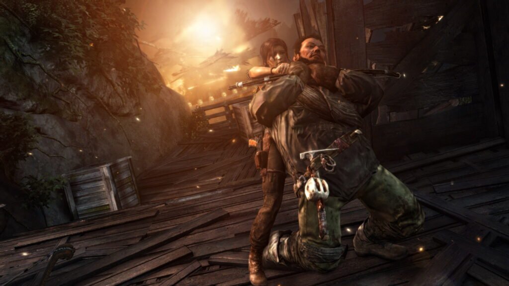 Game Xbox Tomb Raider Gameplay