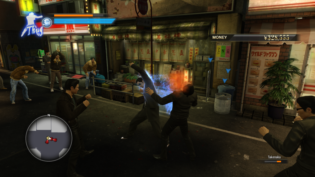 Game Yakuza 0 Gameplay