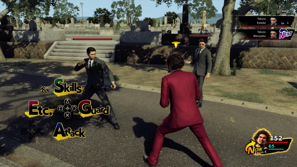 Game Yakuza Like a Dragon Gameplay