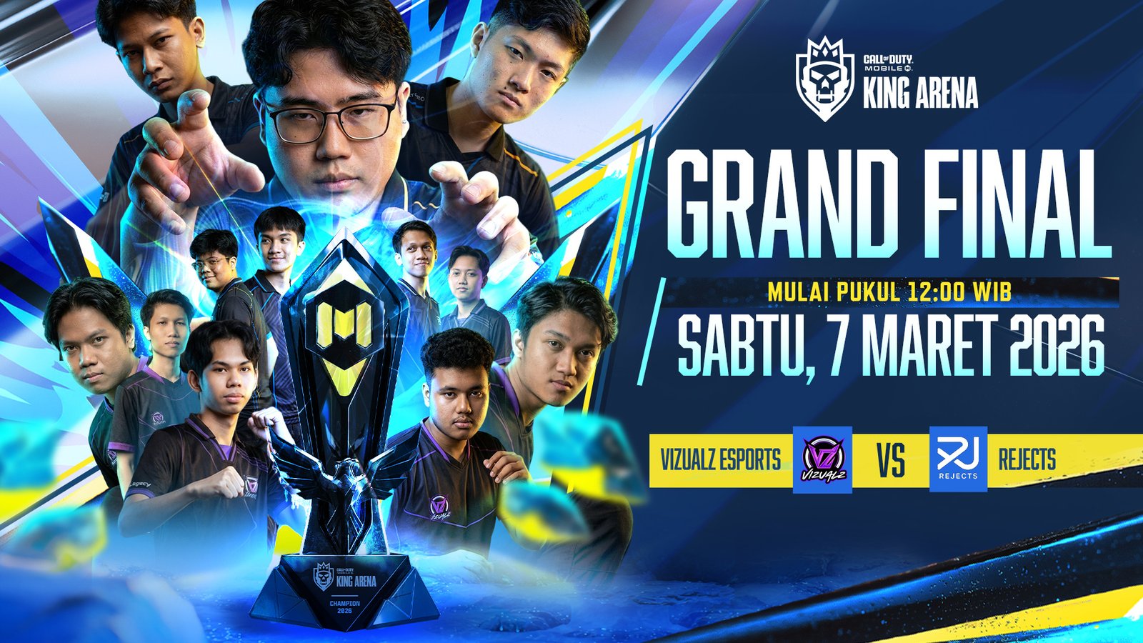 Grand Final CODM King Arena 2026